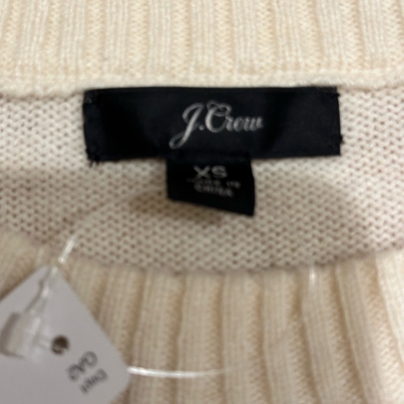 J. Crew Sweater Ivory Size XS - Picture 5 of 10